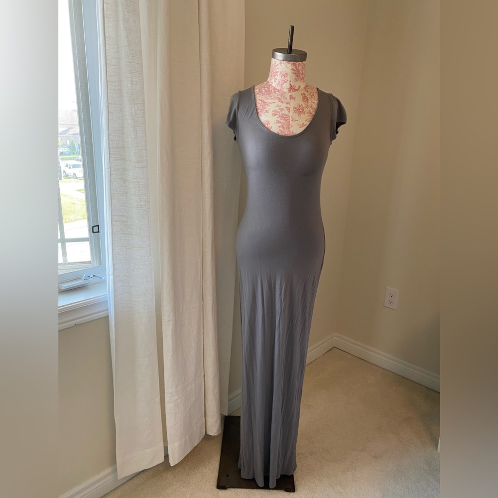 Grey Maxi Dress